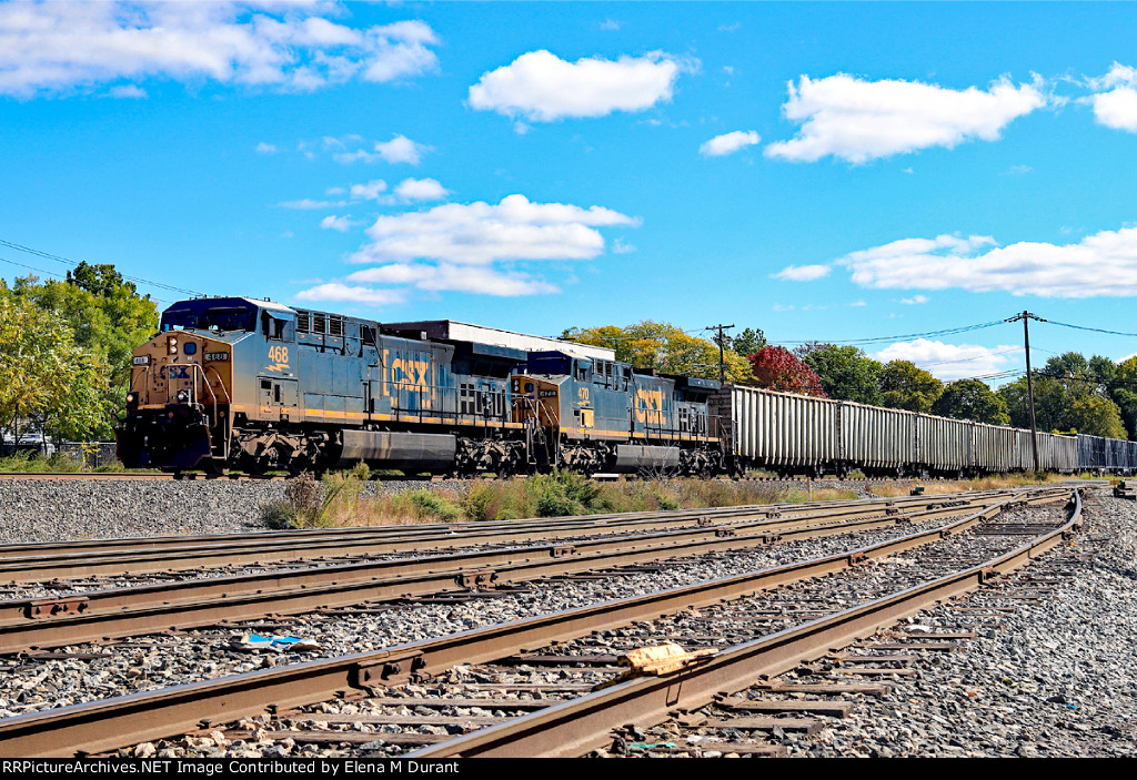 CSX 468 on M-434